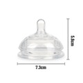 Generation 3 Silicone Bottle Anti-Colic Nipple (S/M/L) - 2pcs